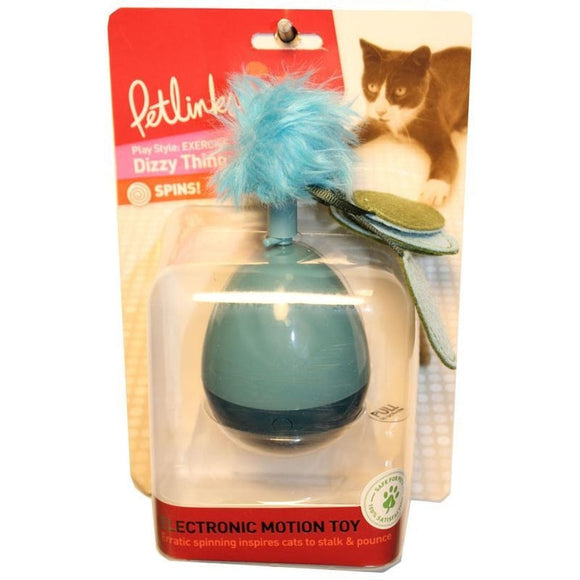 DIZZY THING SPINNING ELECTRONIC MOTION CAT TOY