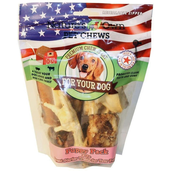 Nature's Own USA Puppy Pack Natural Chew Treats
