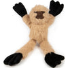 GODOG CRAZY TUGS SLOTH PLUSH SQUEAKER DOG TOY